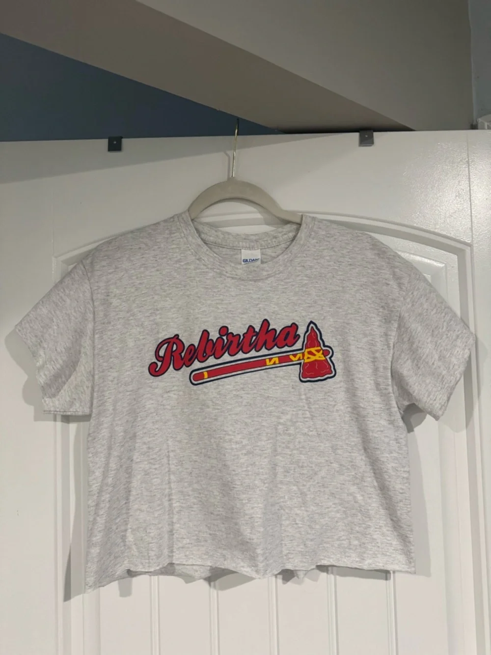 Widespread Panic x ATL Braves Women’s Cropped Tee - Picture 1 of 5